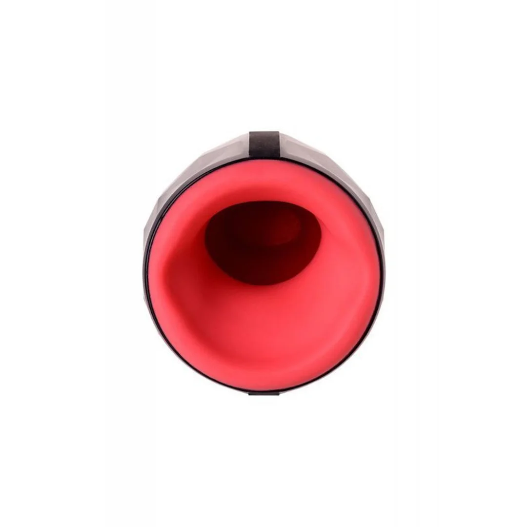EROTIST Magma; Rechargeable masturbator with heating, Silicone, Black, 12 cm — zdjęcie 5
