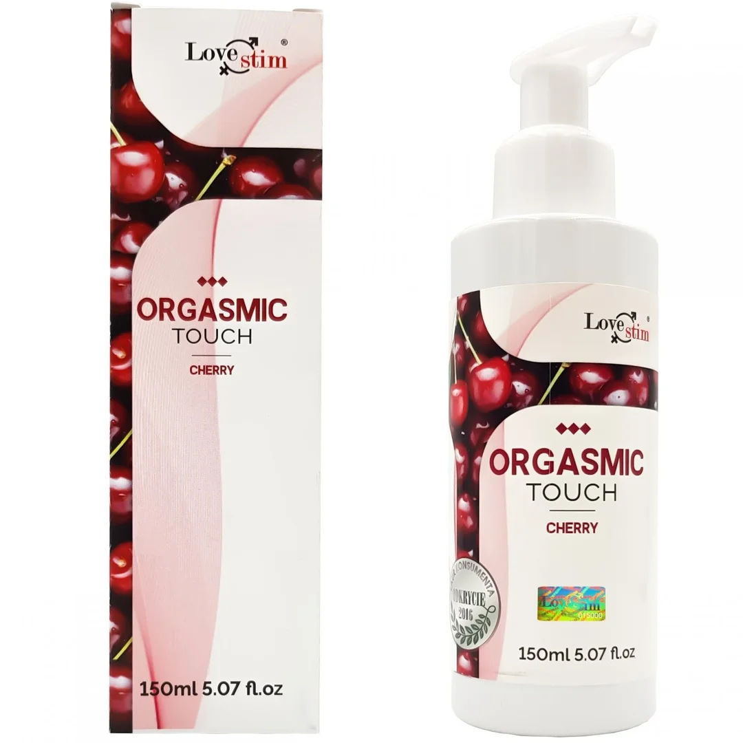 ORGASMIC TOUCH Orgazmowy żel do masażu i stymulacji CHERRY 150m — zdjęcie 6
