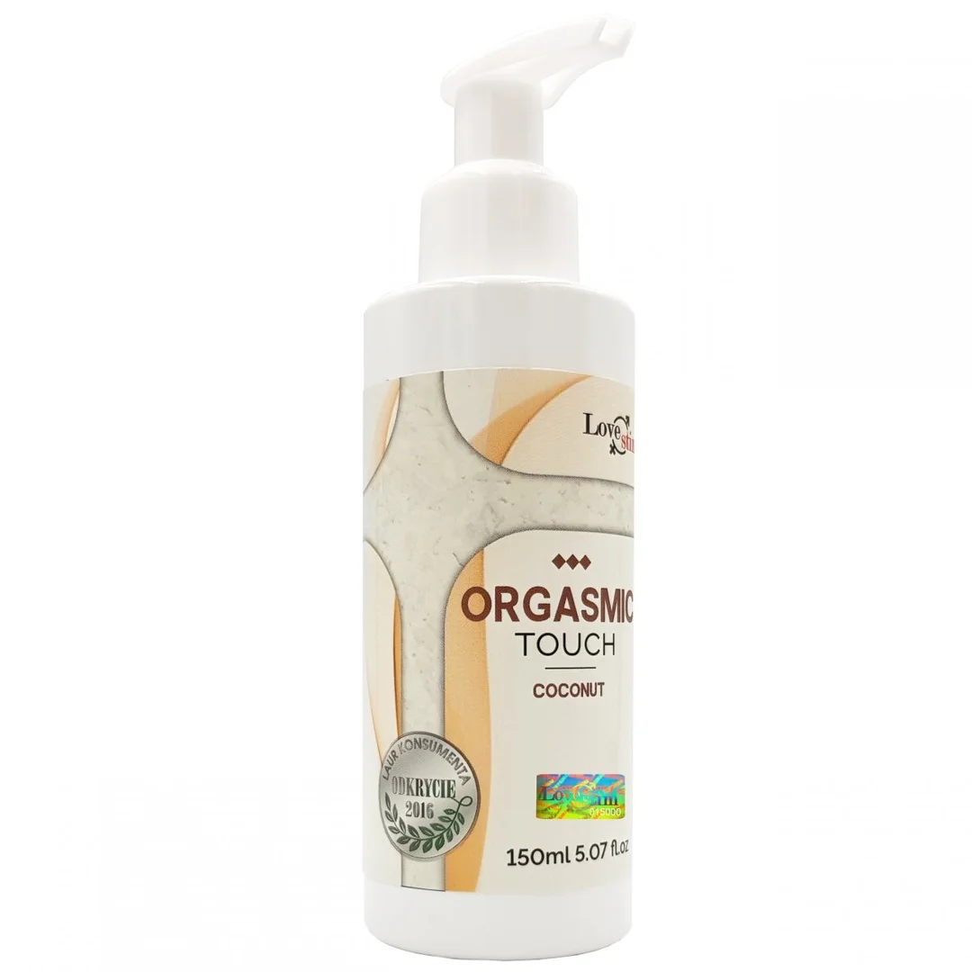 ORGASMIC TOUCH Orgazmowy żel do masażu i stymulacji kokosowy 150m — zdjęcie 2