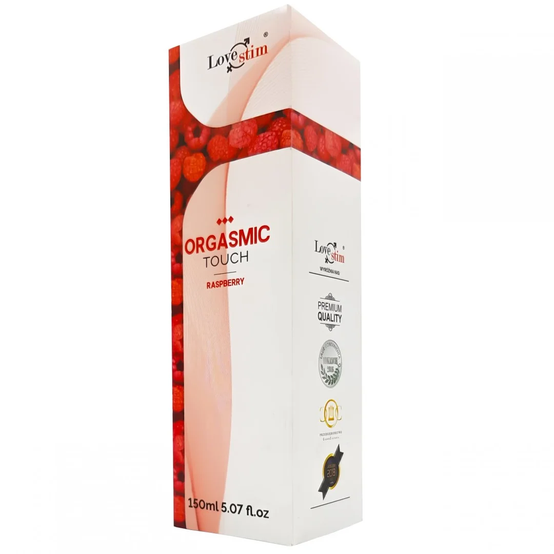 ORGASMIC TOUCH Orgazmowy żel do masażu i stymulacji MALINOWY 150m — zdjęcie 6