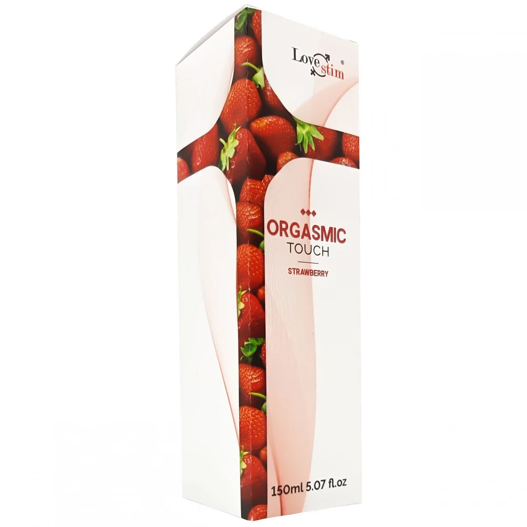 ORGASMIC TOUCH Orgazmowy żel do masażu i stymulacji STRAWBERRY 150m — zdjęcie 7