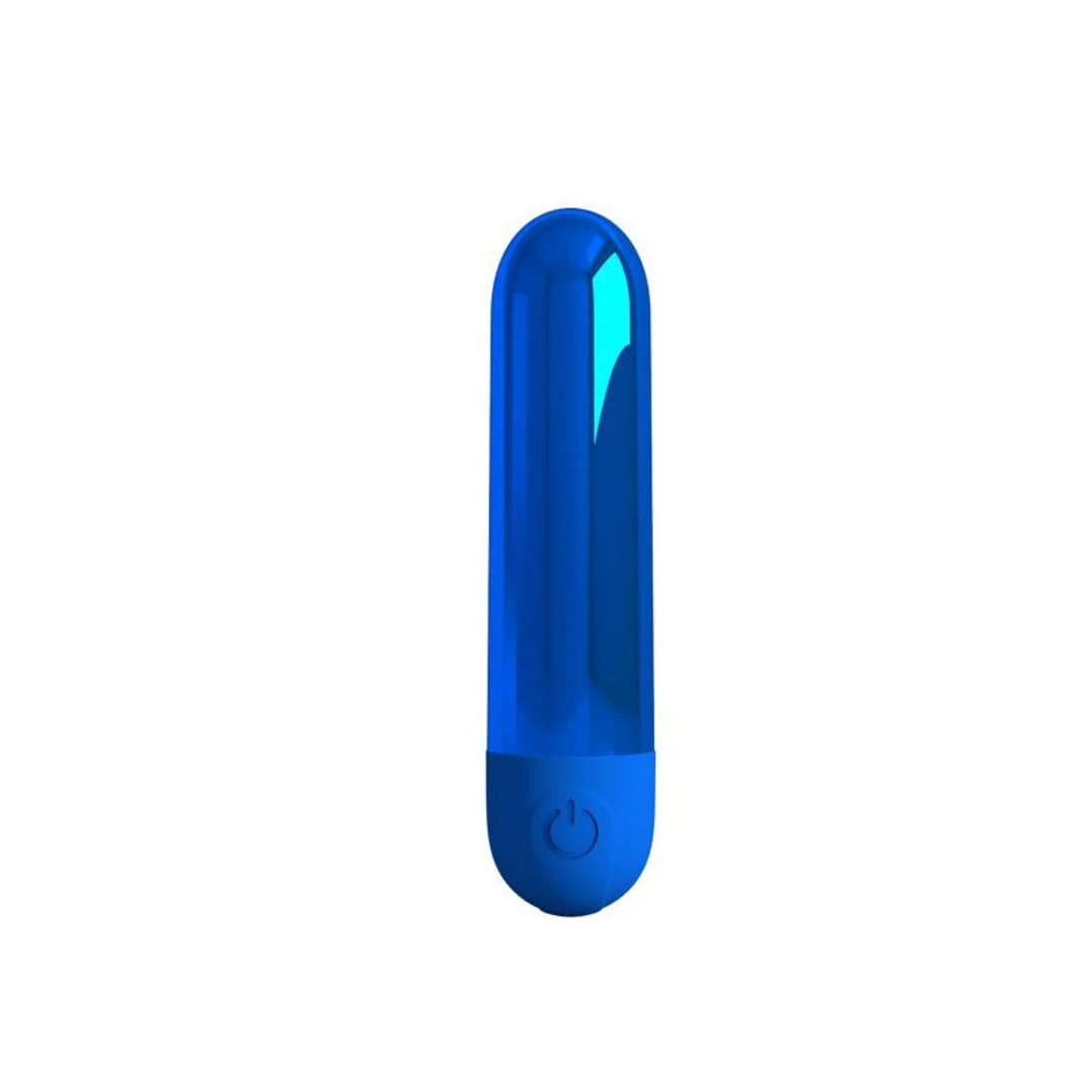 Pretty Love Kiwi - Rechargeable Bullet Vibrator - Blue — zdjęcie 2