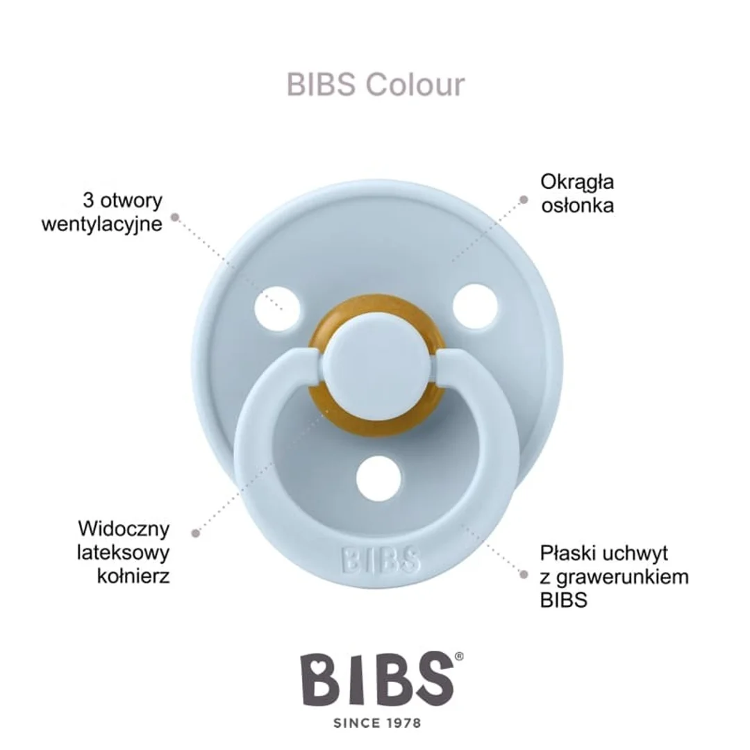 BIBS TRY-IT zestaw 3 szt smoczków niemowlęcych o różnych ustnikach SAGE