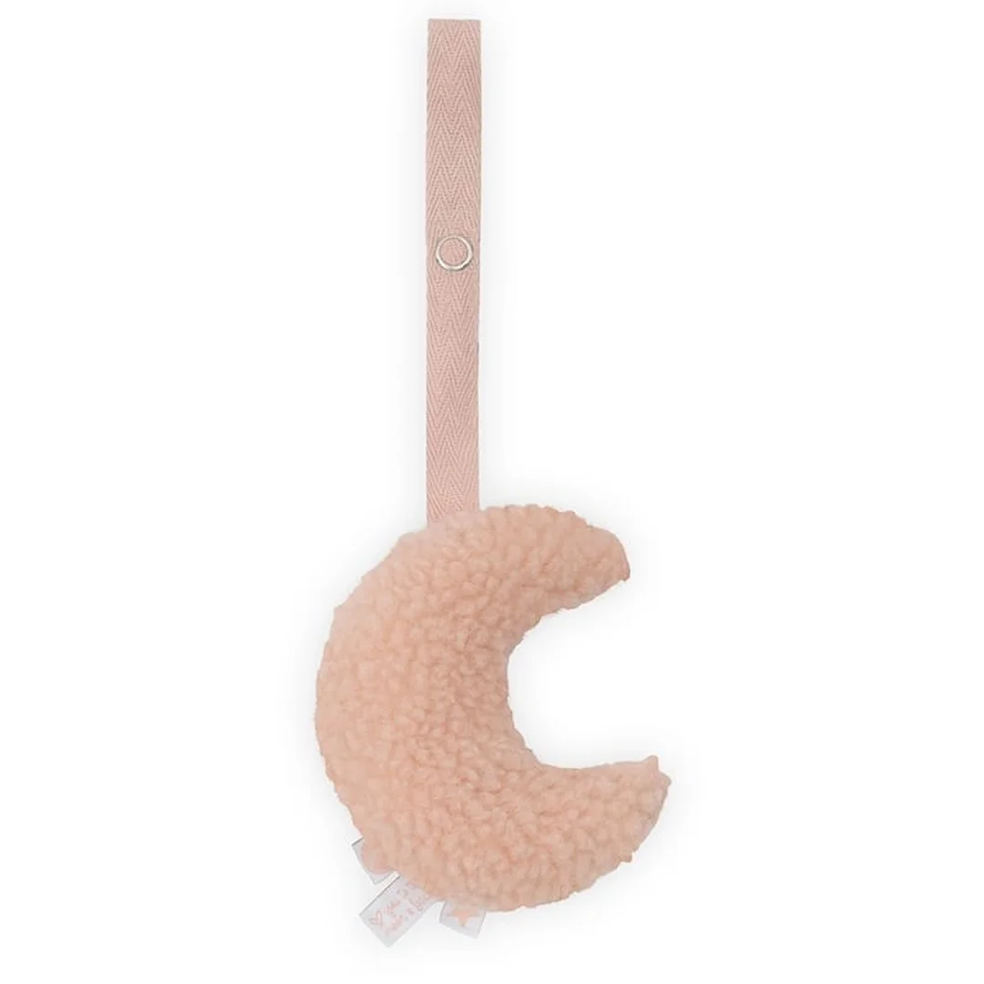 Jollein zabawki interaktywne do stojaka BABYGYM Moon Pale Pink