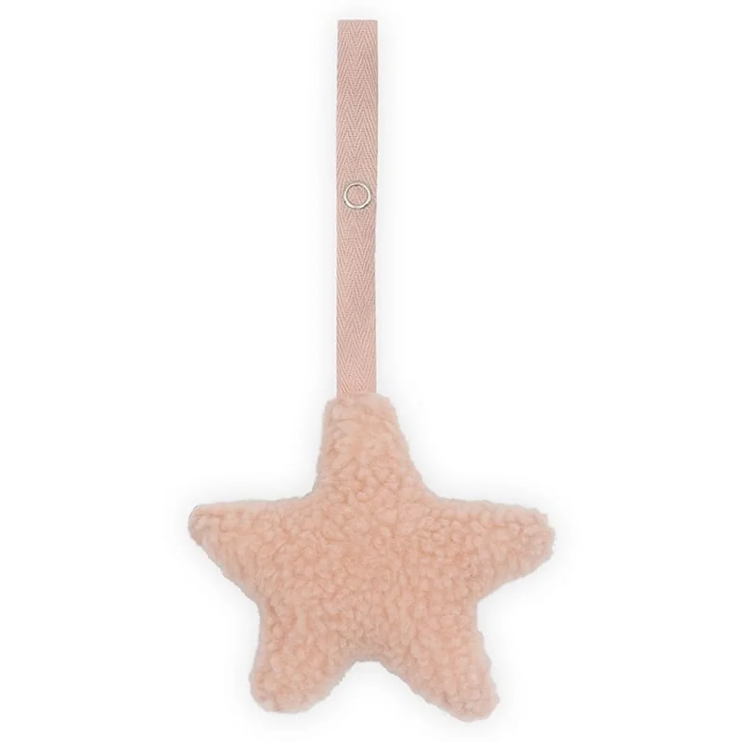 Jollein zabawki interaktywne do stojaka BABYGYM Moon Pale Pink