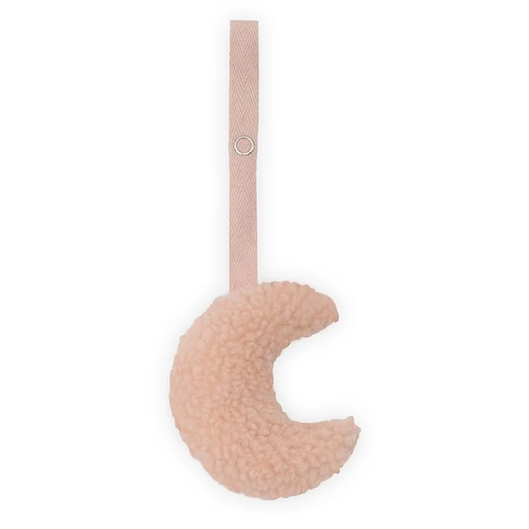 Jollein zabawki interaktywne do stojaka BABYGYM Moon Pale Pink