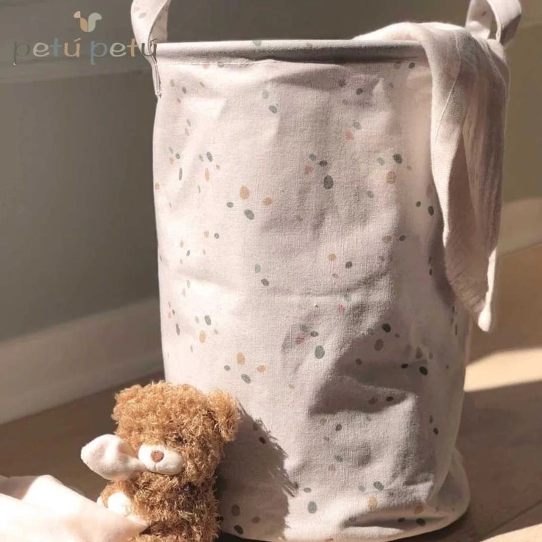 Petú Petú kosz na zabawki pojemnik XXL Dots