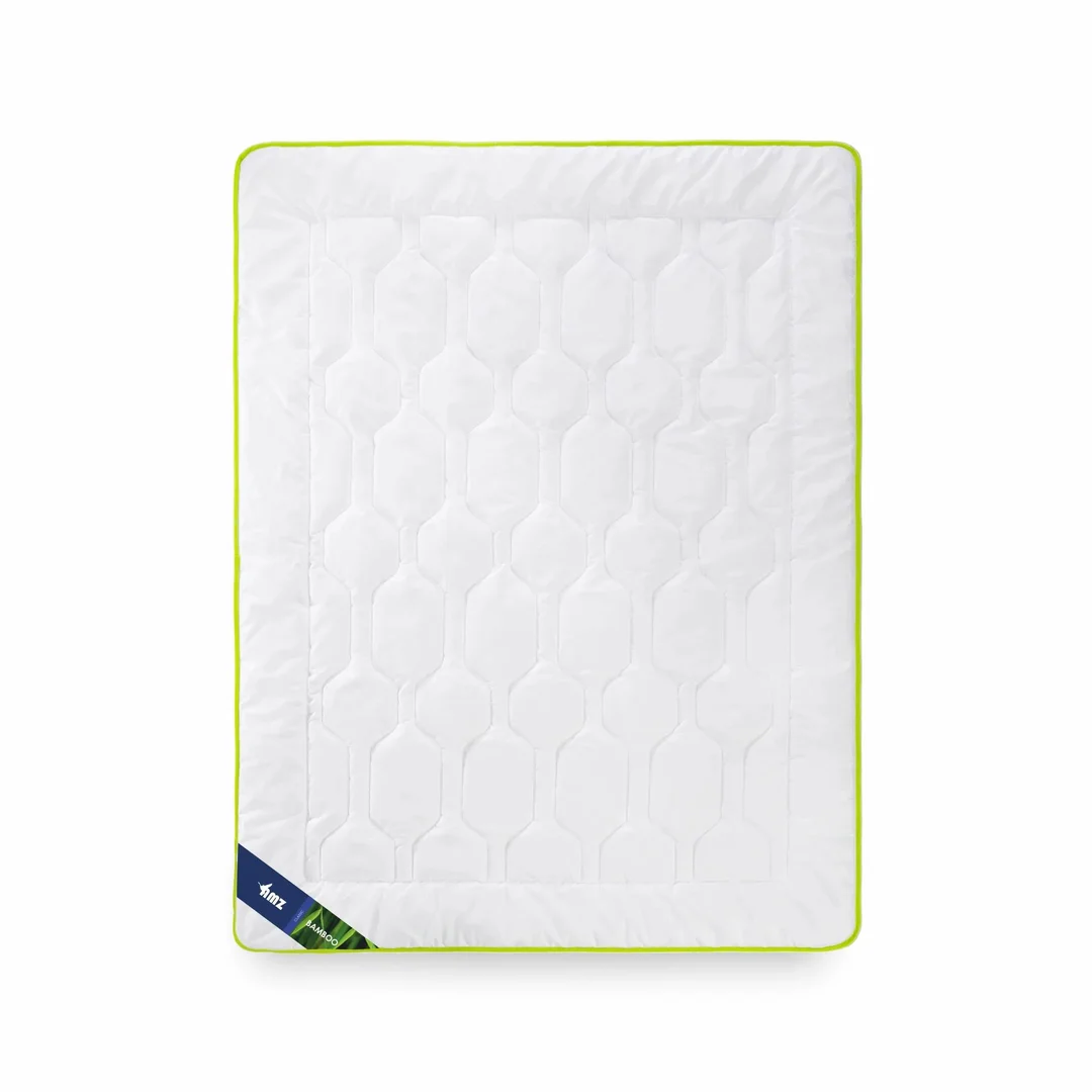 Kołdra antyalergiczna 135x200 Bamboo letnia 550 g biała AMZ