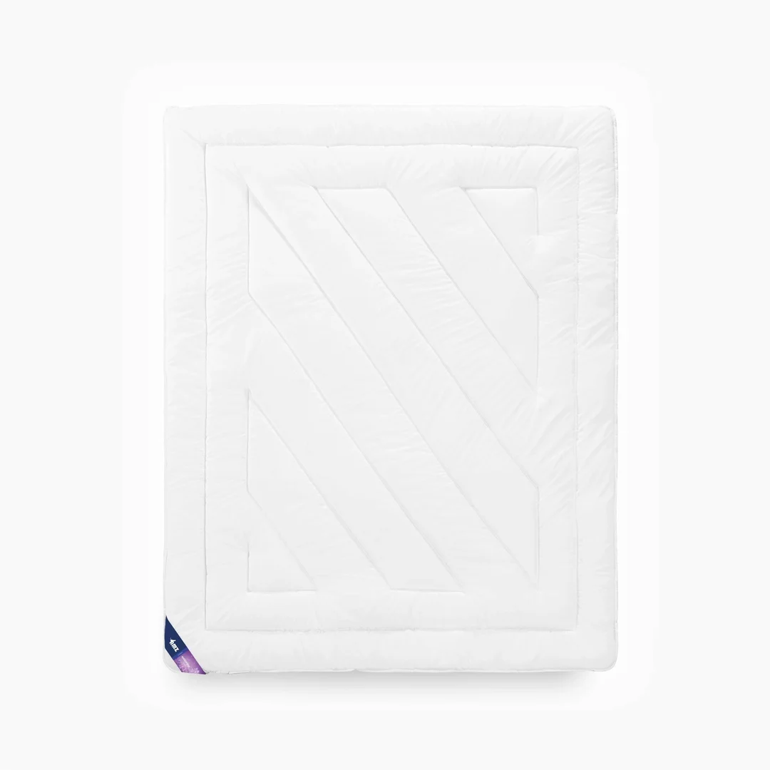 Kołdra antyalergiczna 155x200 Mikrofibra 4 pory roku 1120g + 400g biała AMZ