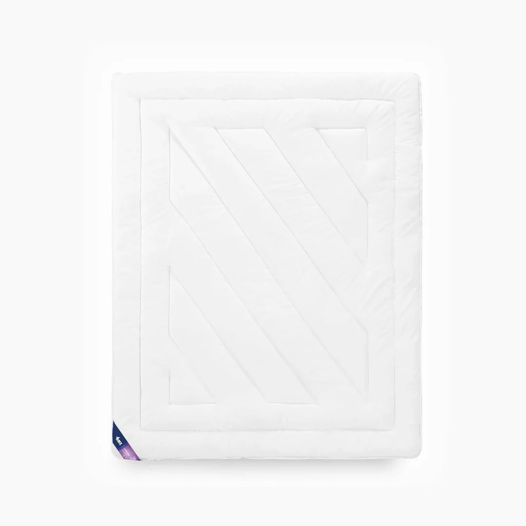 Kołdra antyalergiczna 155x200 Mikrofibra całoroczna 1120g biała AMZ