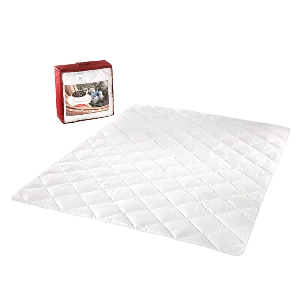 Kołdra bawełniana 140x200 Imperial 0,80 kg biała AMW