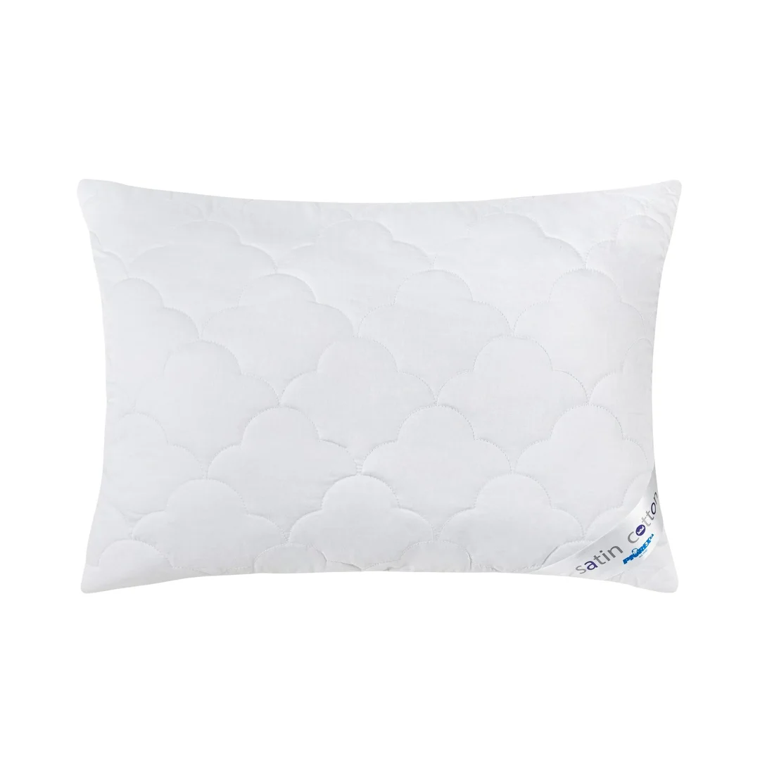 Poduszka antyalergiczna 40x60 Satin Cotton 120g biała Piórex dla dzieci