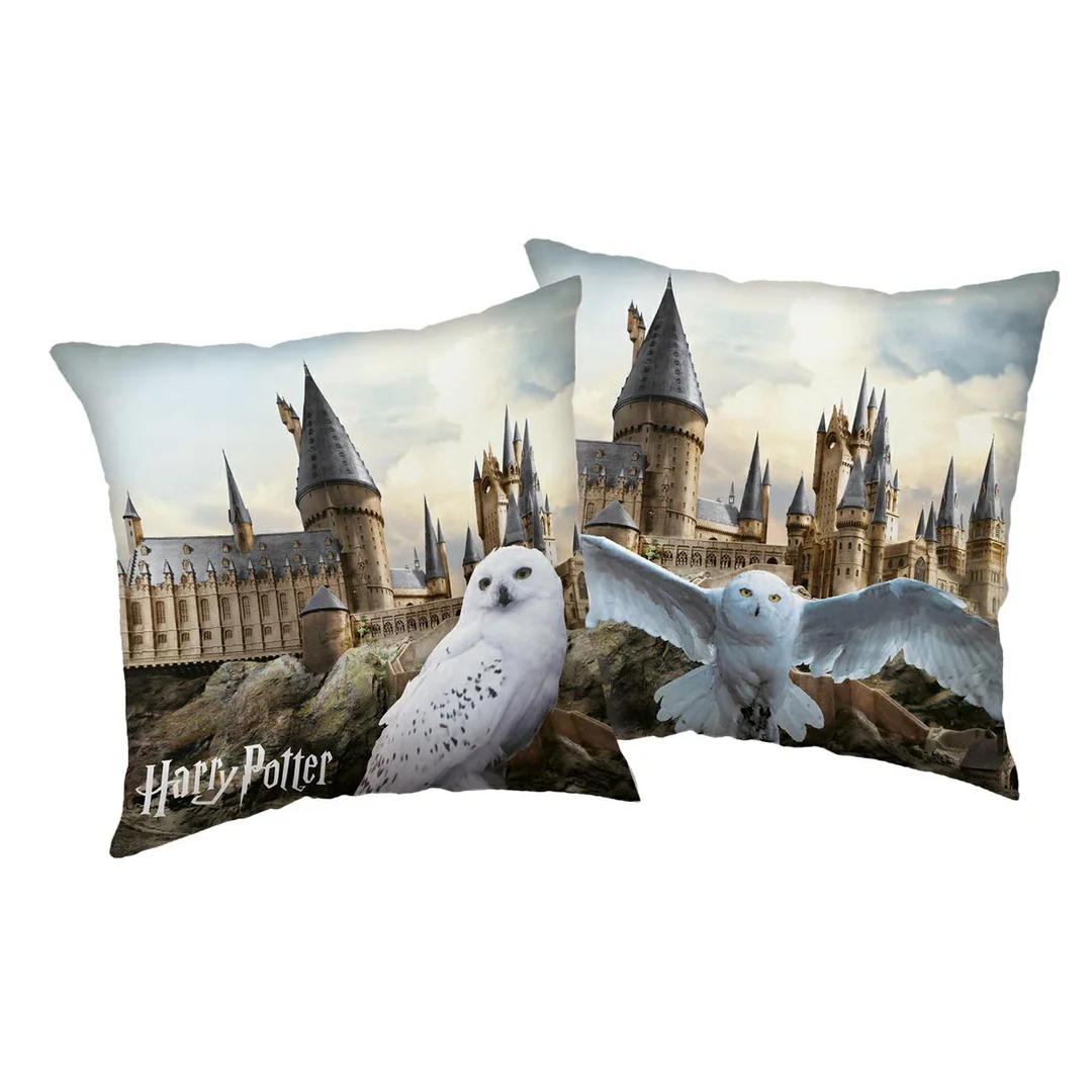 Poduszka Hedwiga z Harryego Pottera 40x40 szara JF24