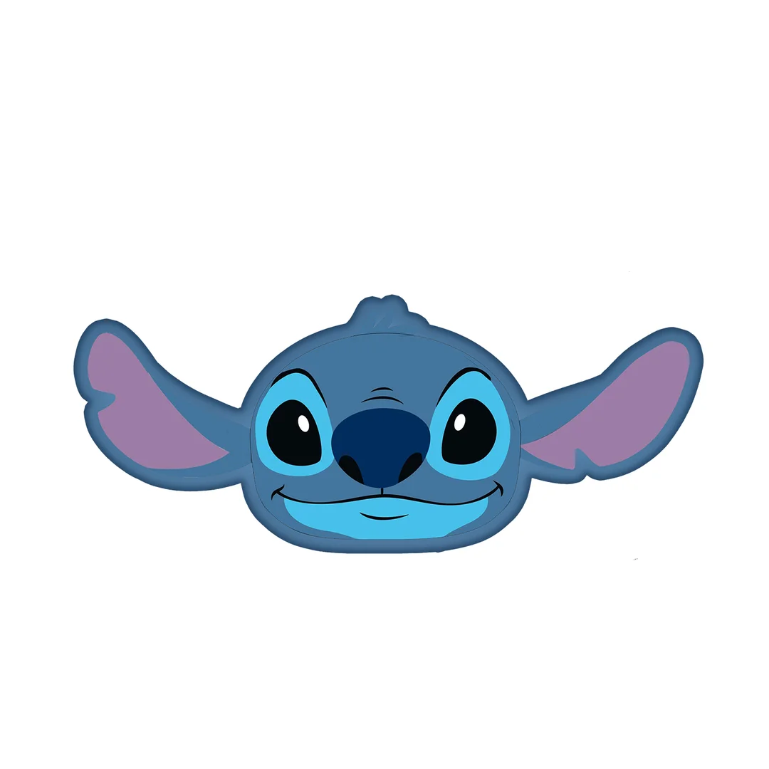 Poduszka kształtka 35x30 Lilo and Stitch niebieska przytulanka
