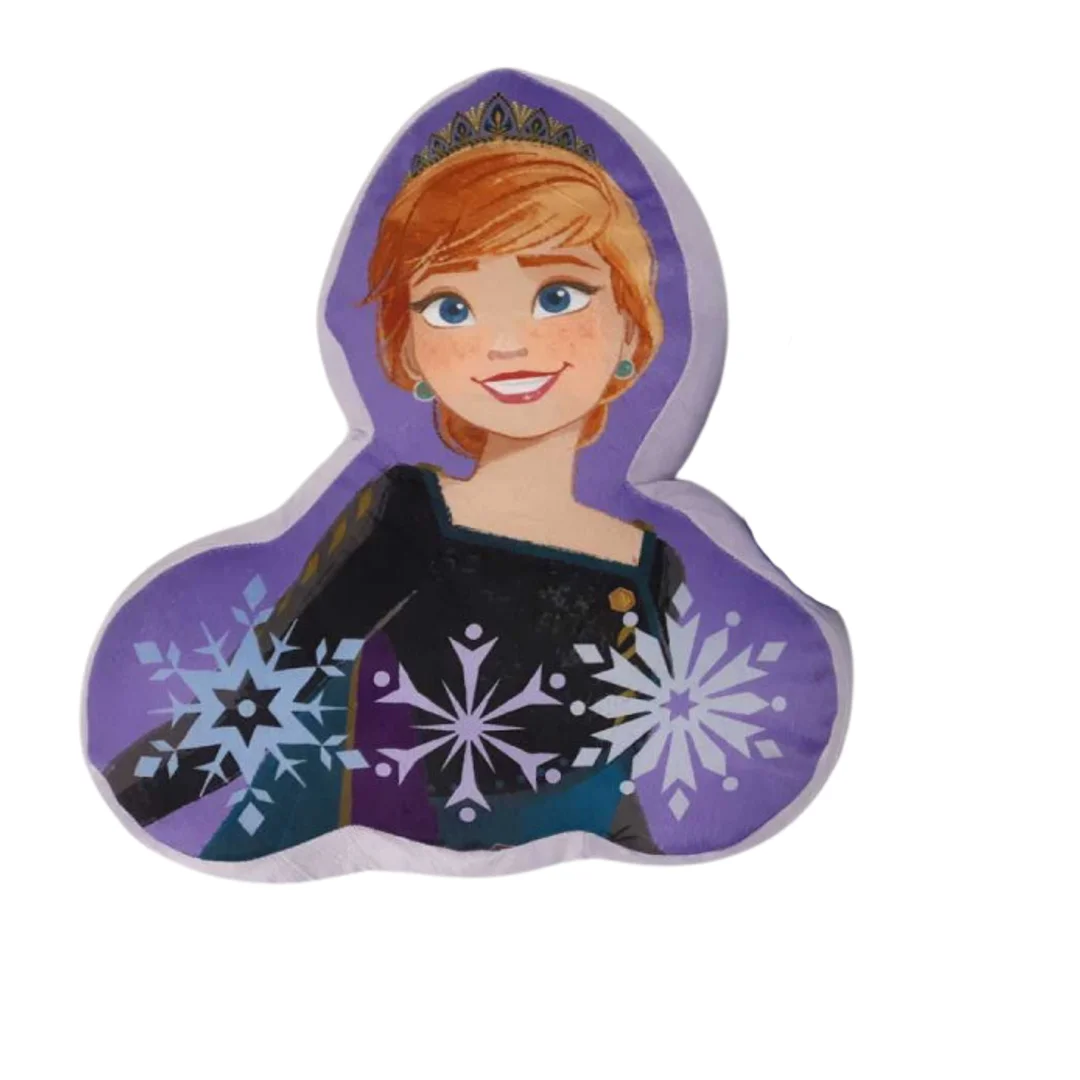 Poduszka kształtka 36cm Frozen Elsa fioletowa S24