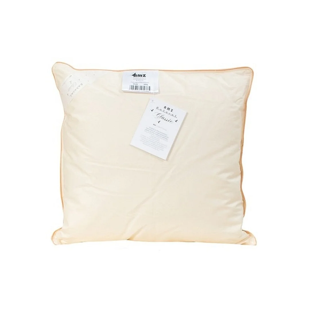 Poduszka pierze 40x40 kremowa 300g AMZ