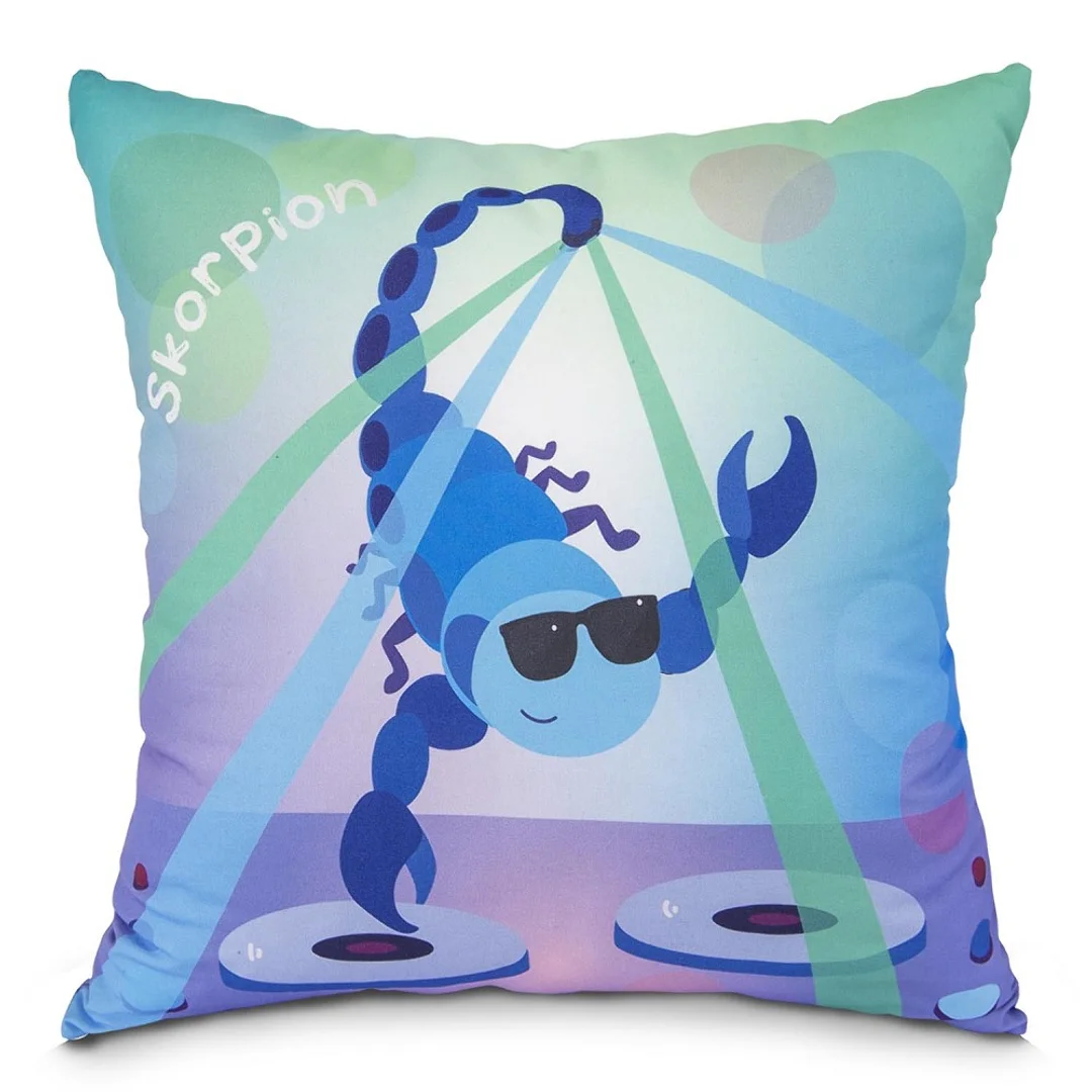 Poduszka przytulanka 40x40 zodiak Skorpion
