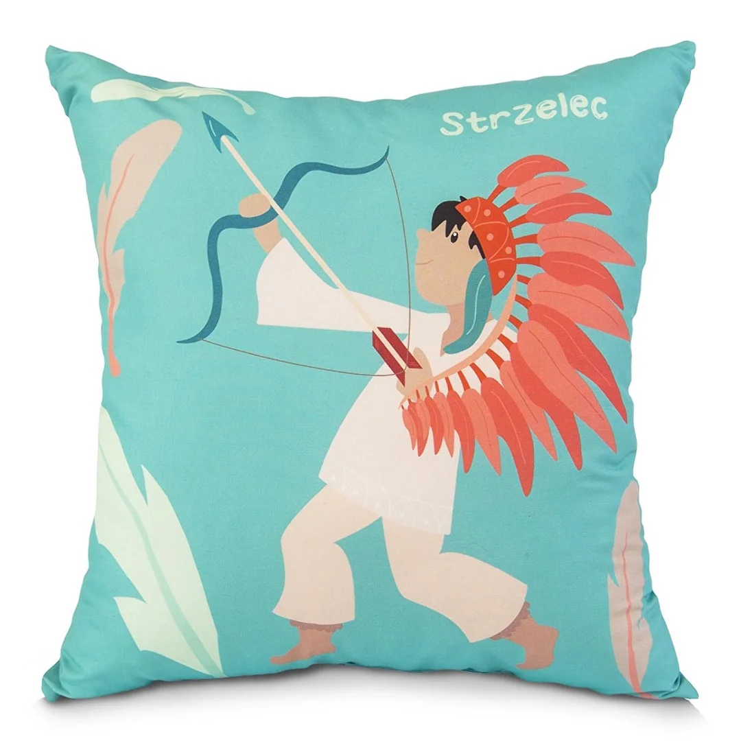 Poduszka przytulanka 40x40 zodiak Strzelec
