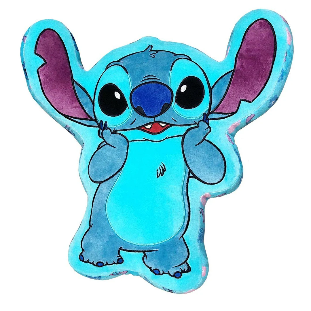 Poduszka przytulanka Lilo Stitch 40 cm turkusowa kształtka Halantex