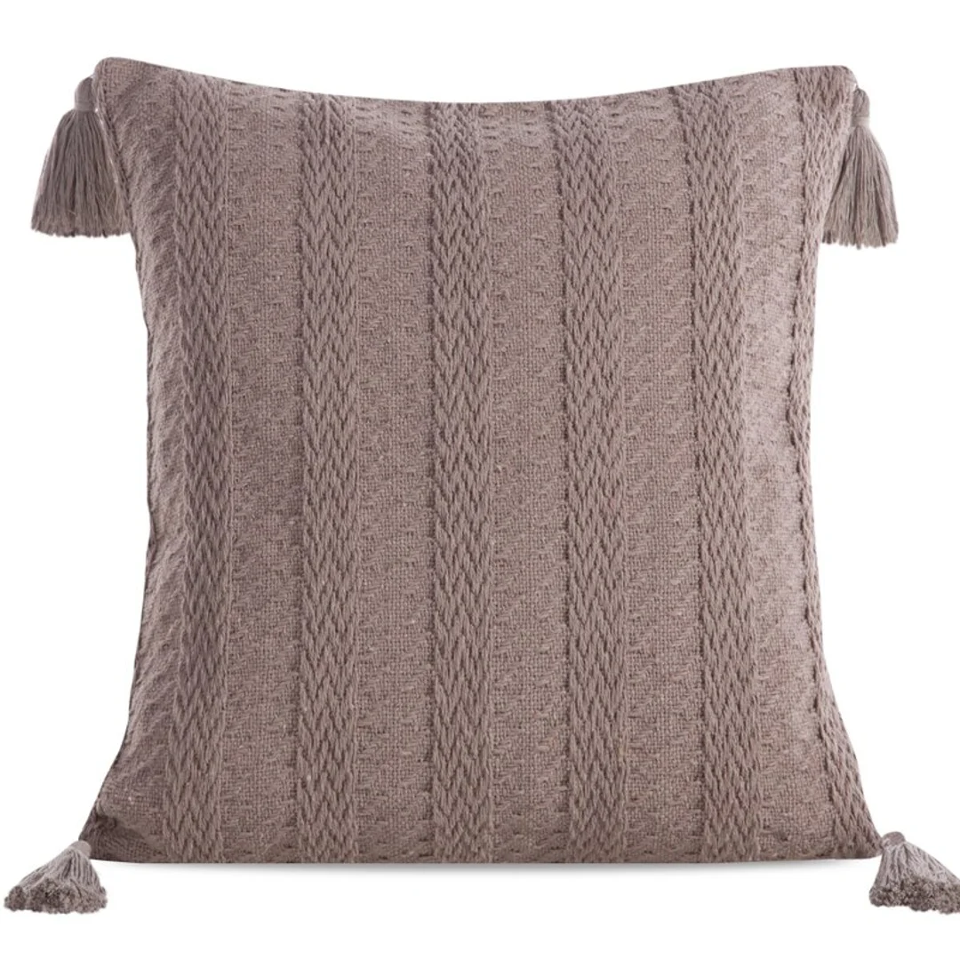 Poszewka boho 8 45x45 cm brązowy Design 01
