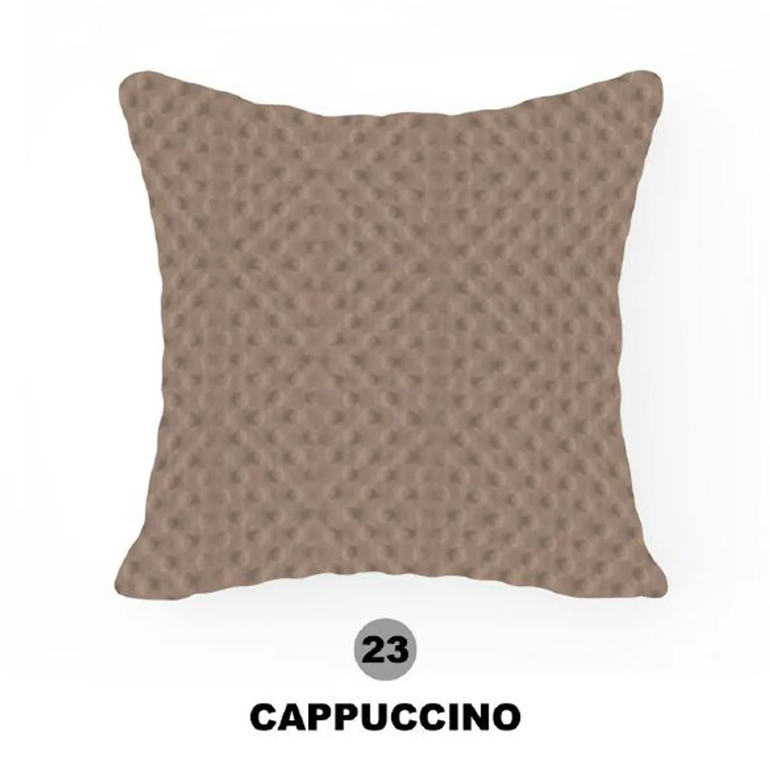 Poszewka dekoracyjna 40x40 Minky cappuccino 23