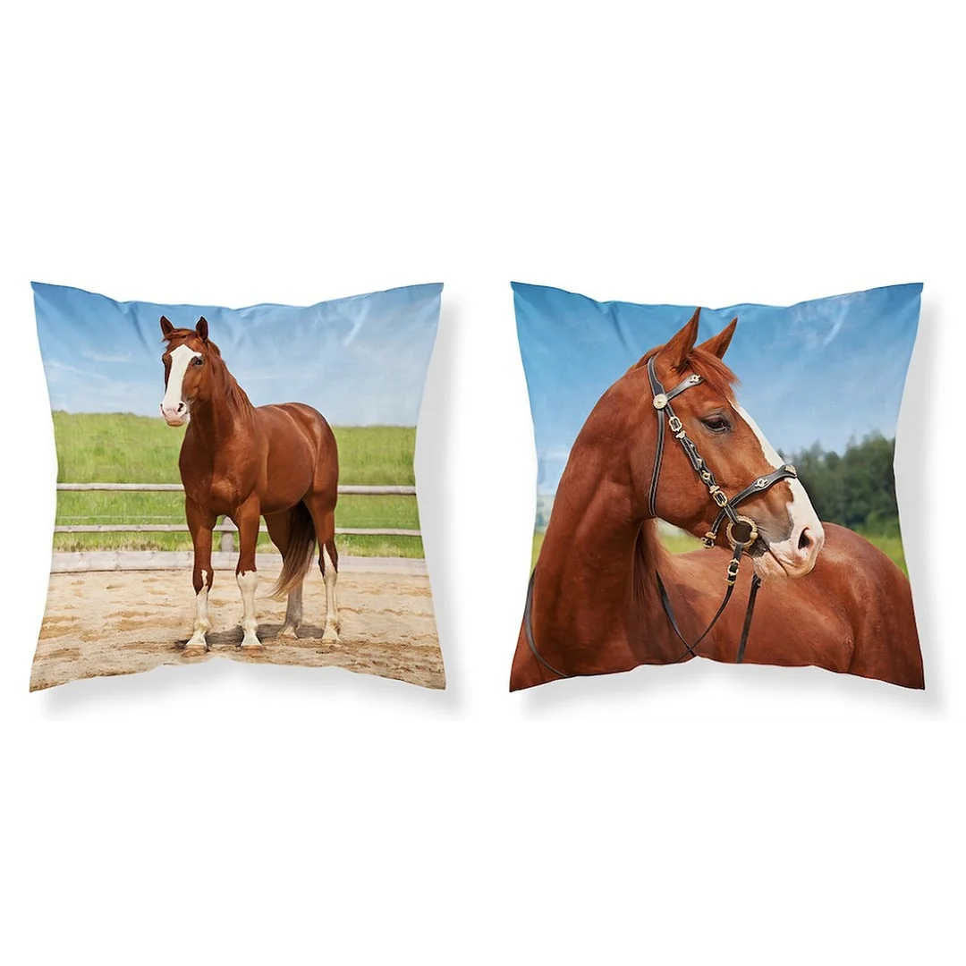 Poszewka dziecięca 40x40 koń MF 03 Kids 114