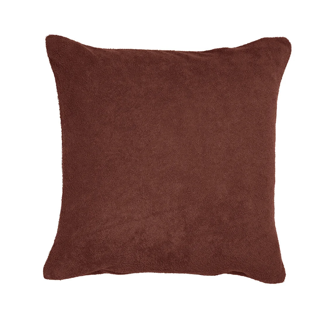 Poszewka frotte 40x40 czekoladowa 042 gruba 200g/m2 KARO