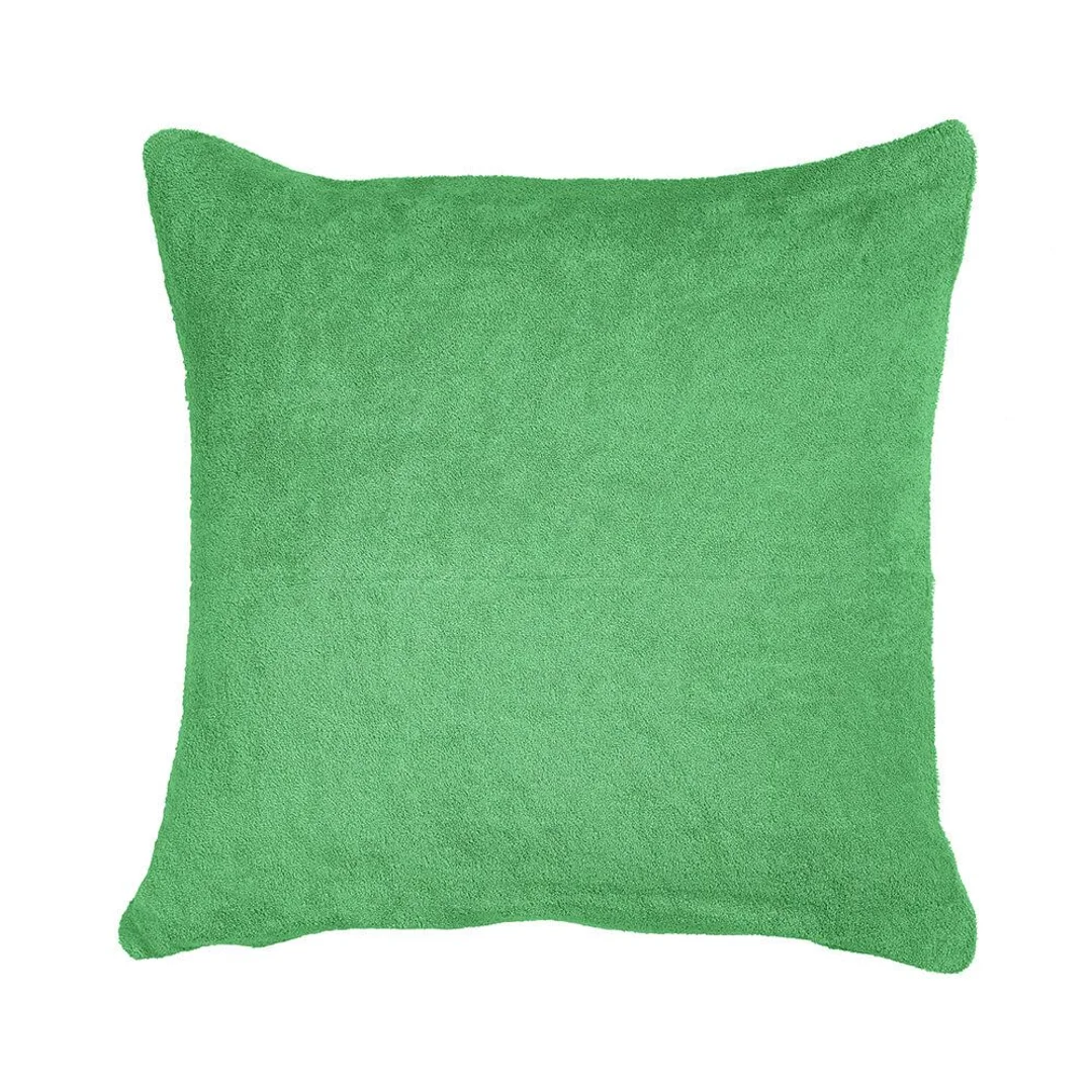Poszewka frotte 40x40 zielona groszkowa 015 gruba 200g/m2 KARO
