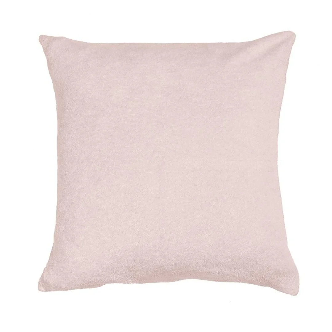 Poszewka frotte 50x60 różowa pudrowa 064 gruba 200g/m2 KARO