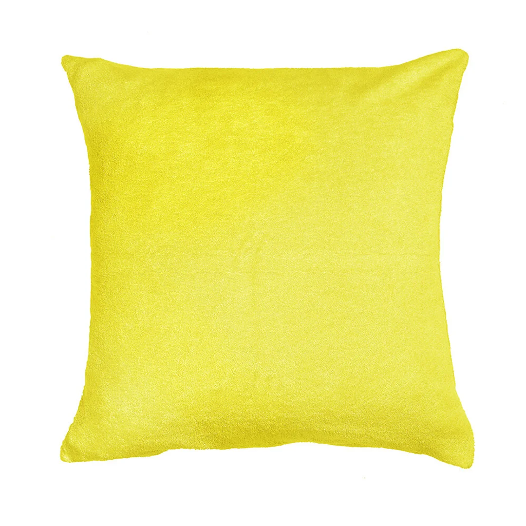 Poszewka frotte 50x60 żółta cytrynowa 004 gruba 200g/m2 KARO