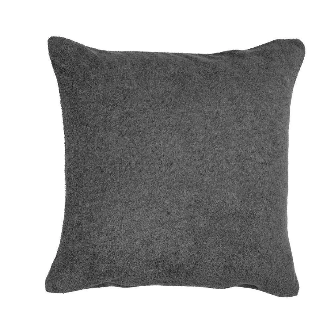 Poszewka frotte 70x80 antracytowa 072 gruba 200g/m2 KARO