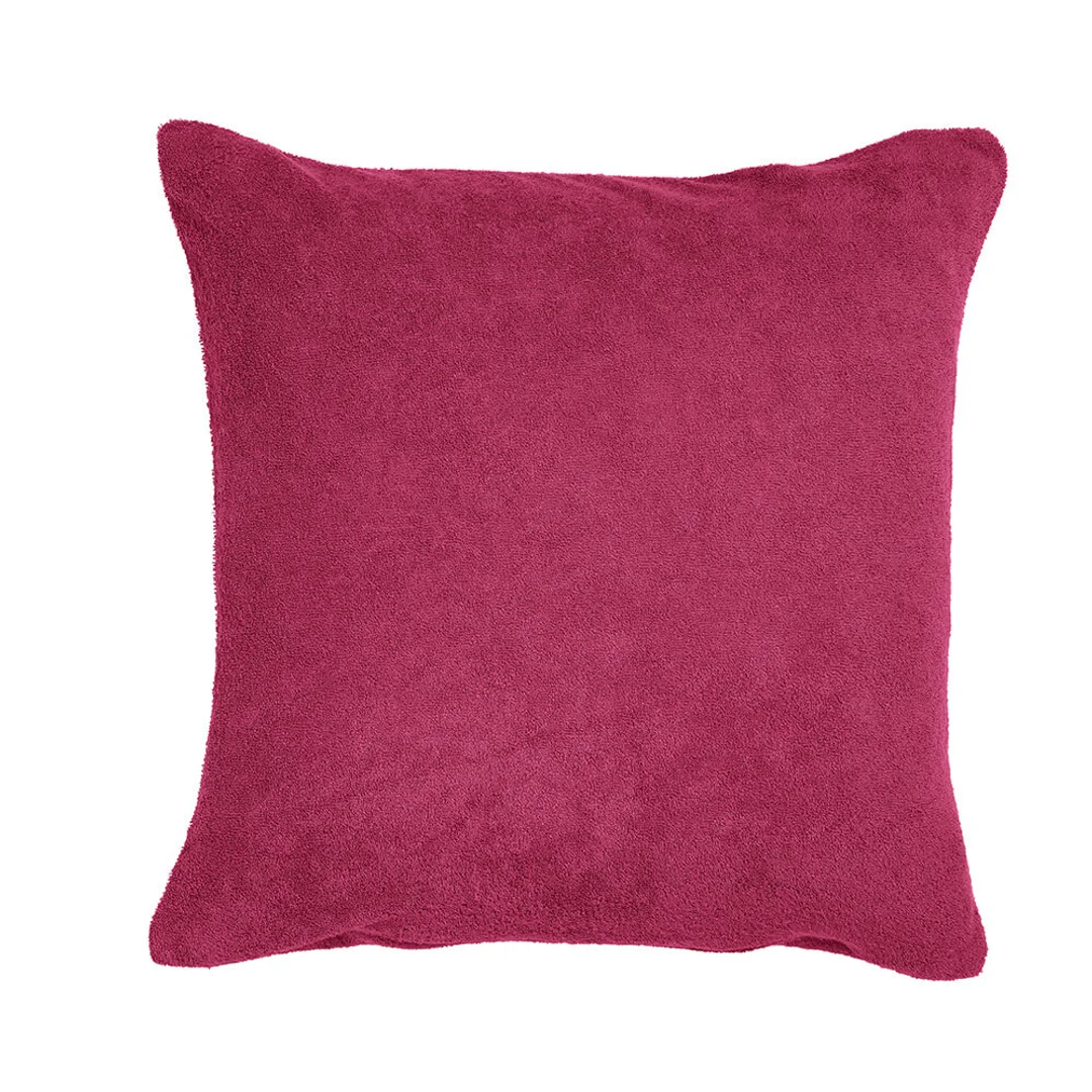 Poszewka frotte 70x80 buraczana 066 gruba 200g/m2 KARO