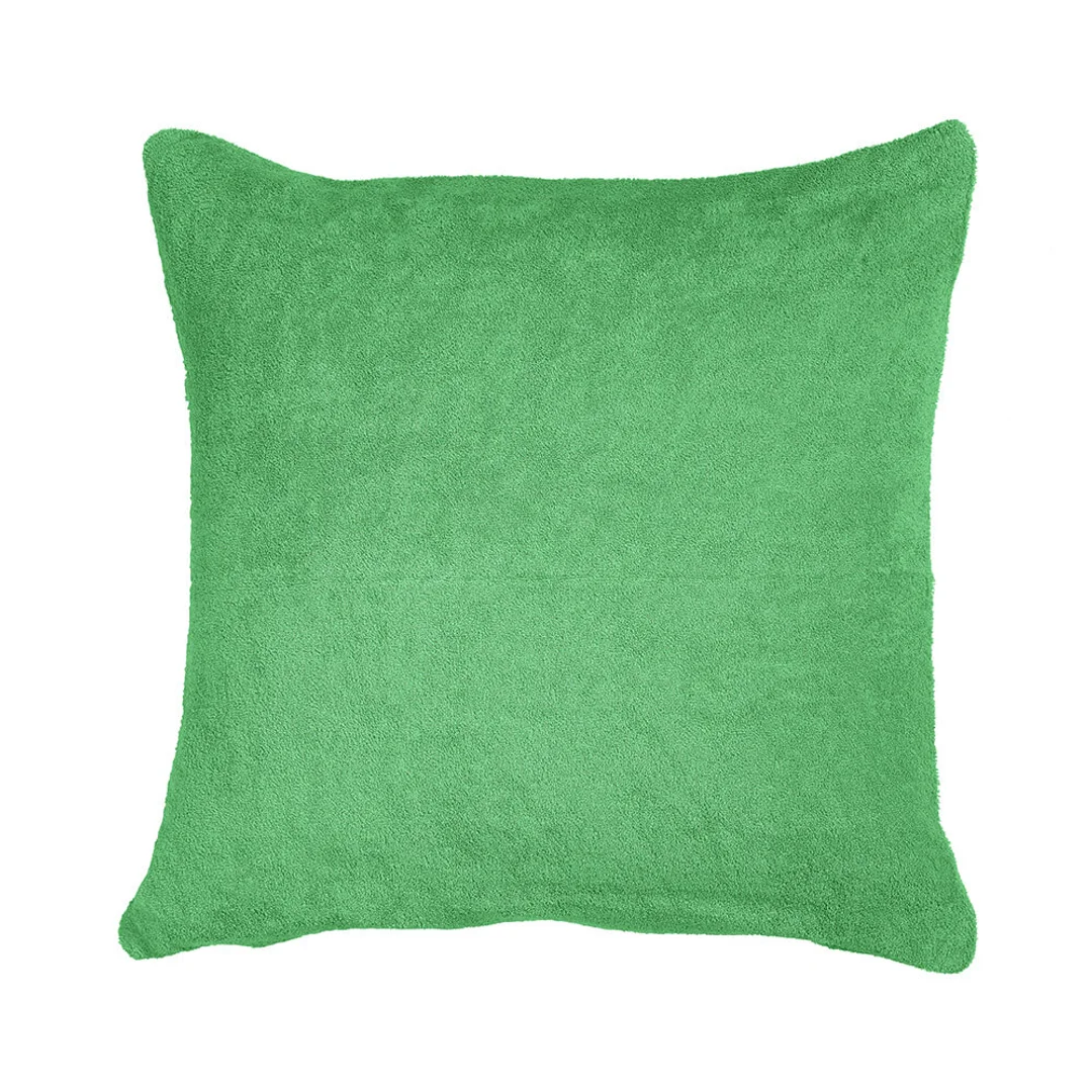 Poszewka frotte 70x80 zielona groszkowa 015 gruba 200g/m2 KARO