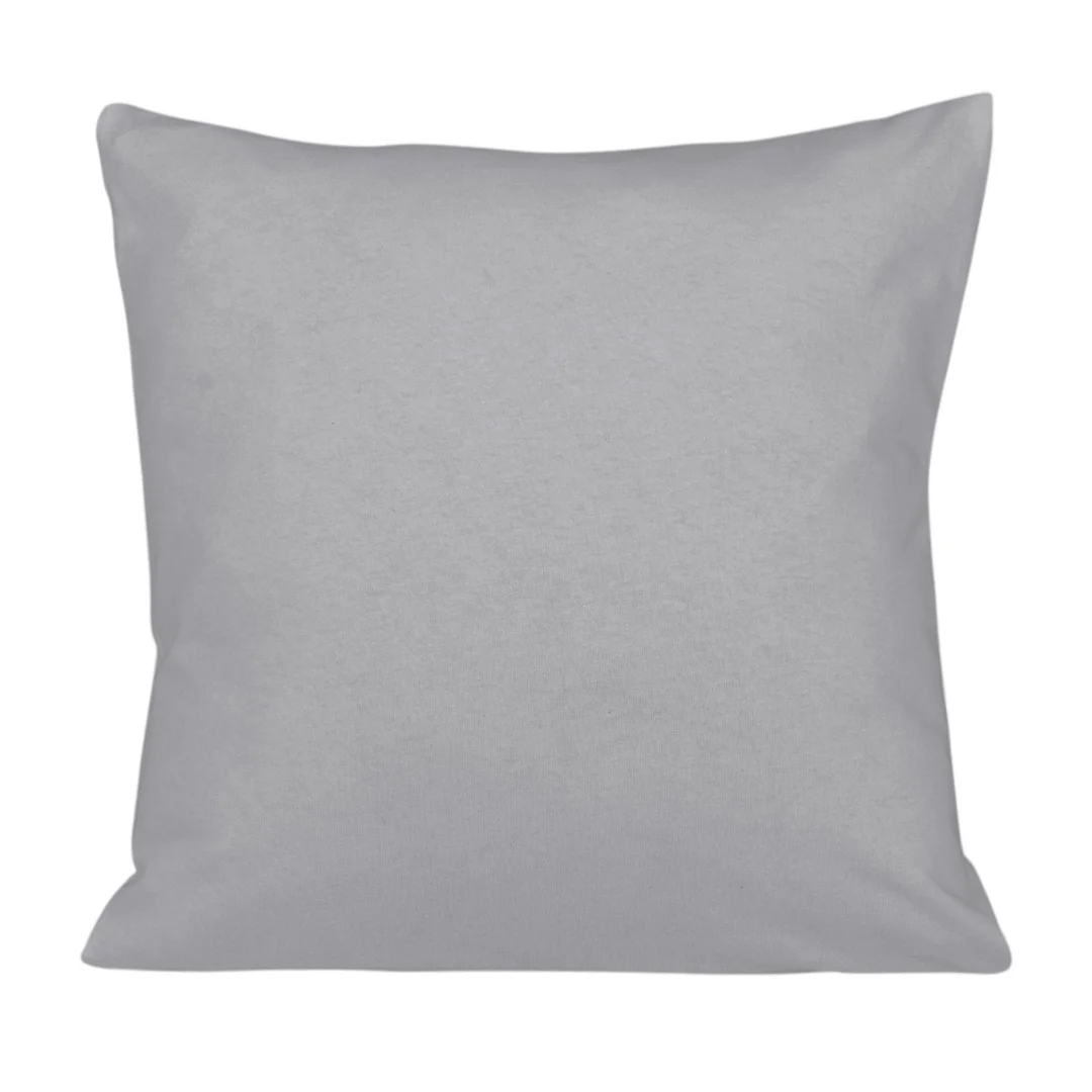 Poszewka jersey 40x40 024 popielata jednobarwna Darymex