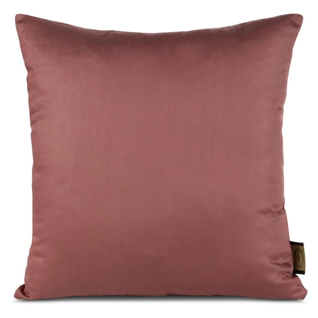 Poszewka satynowa 40x40 Nova ceglasta marsala Eurofirany