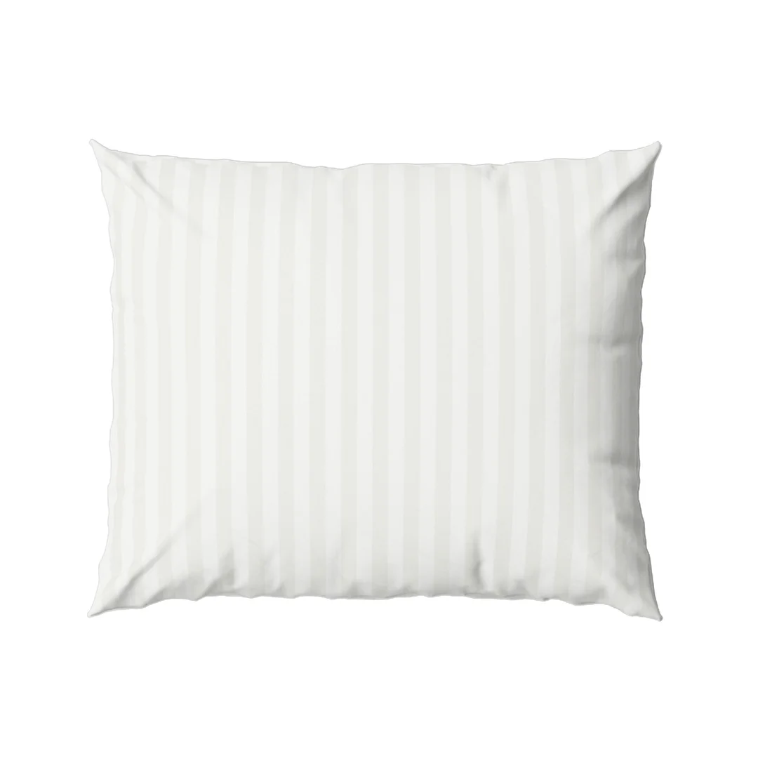 Poszewka satynowa 50x60 biała 010 jednobarwna - Faro Fashion