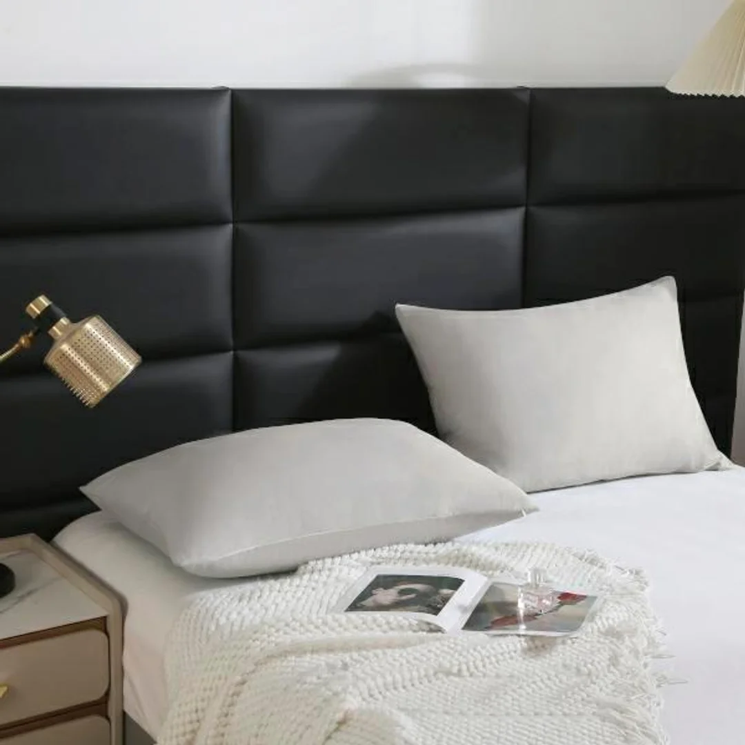 Poszewka satynowa 50x60 taupe jednobarwna