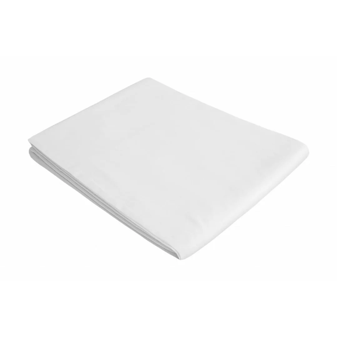Prześcieradło hotelowe 160x220 Standard białe jednobarwne bawełniane I24