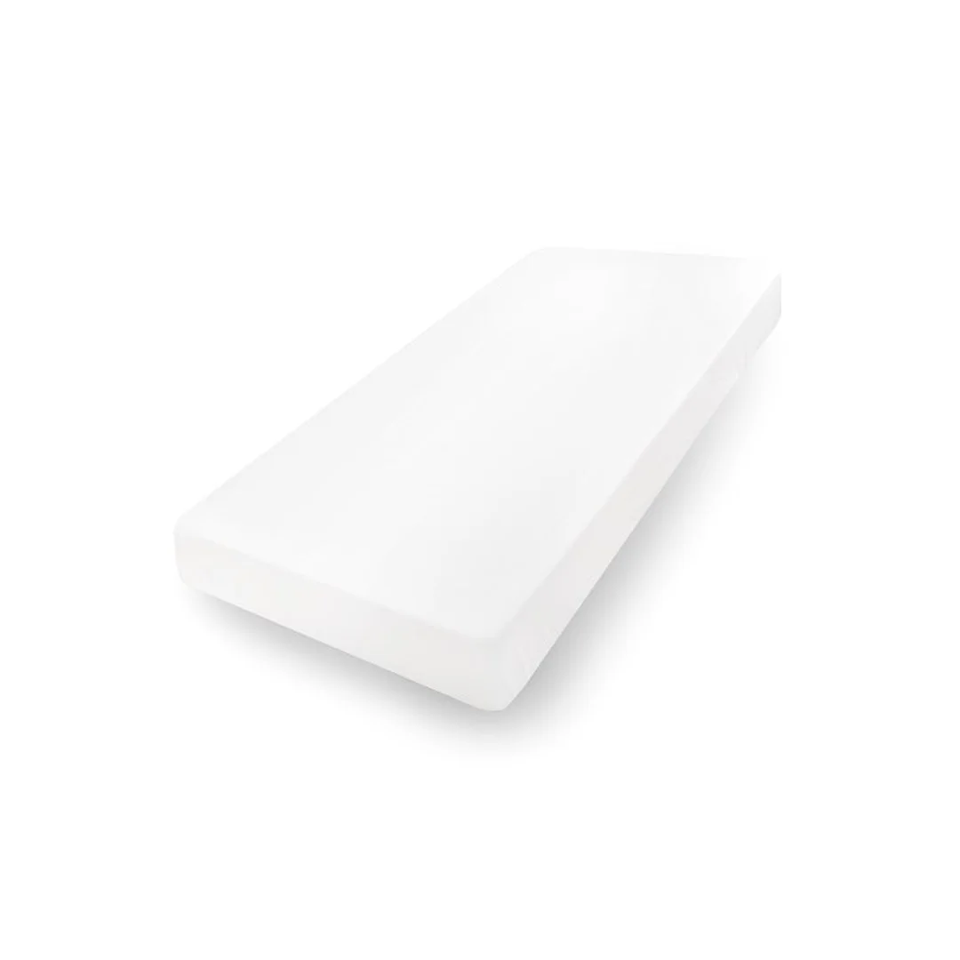 Prześcieradło jersey z gumką 80x160 białe 01 Premium