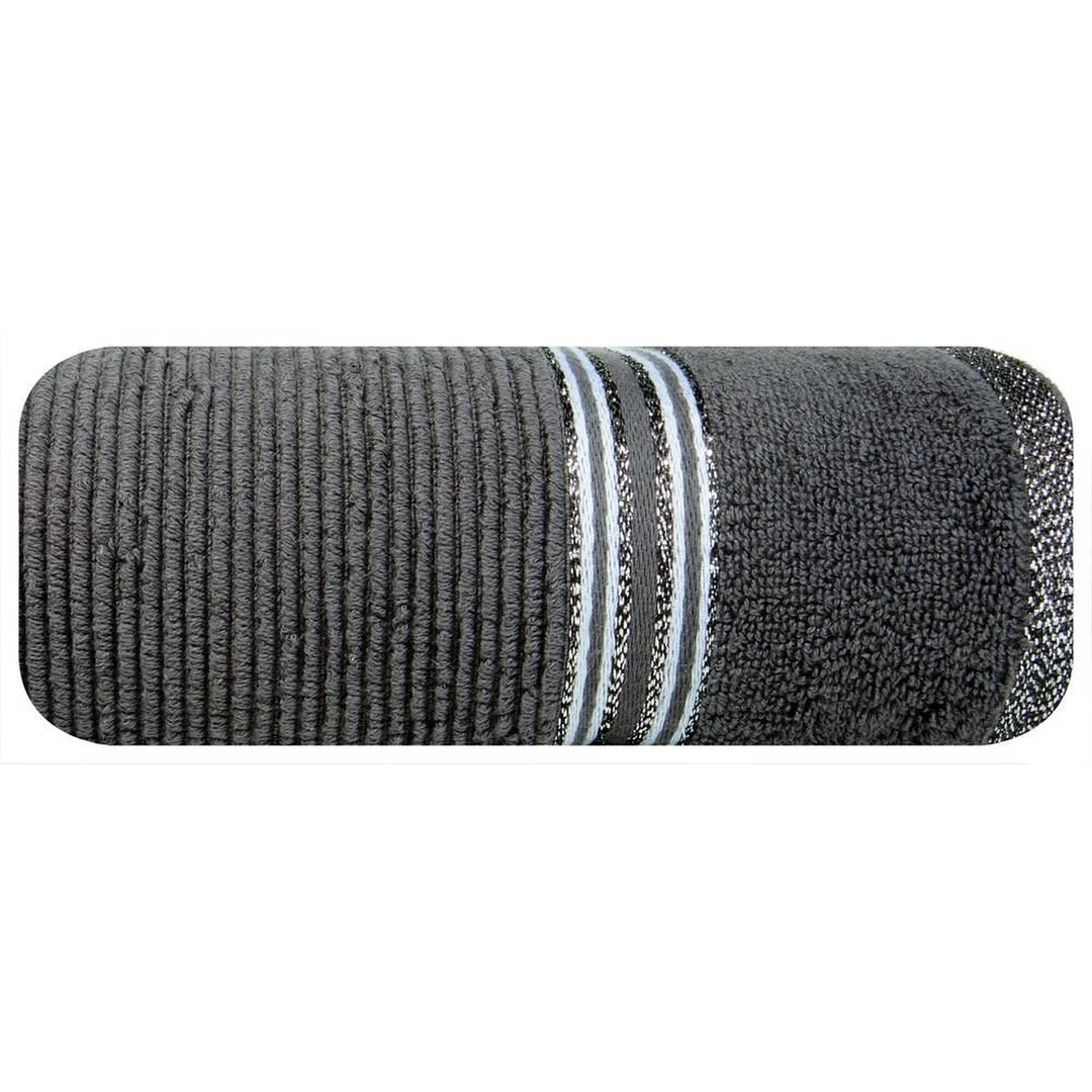 Ręcznik 30x50 Filon 04 stalowy 530g/m2 Eurofirany