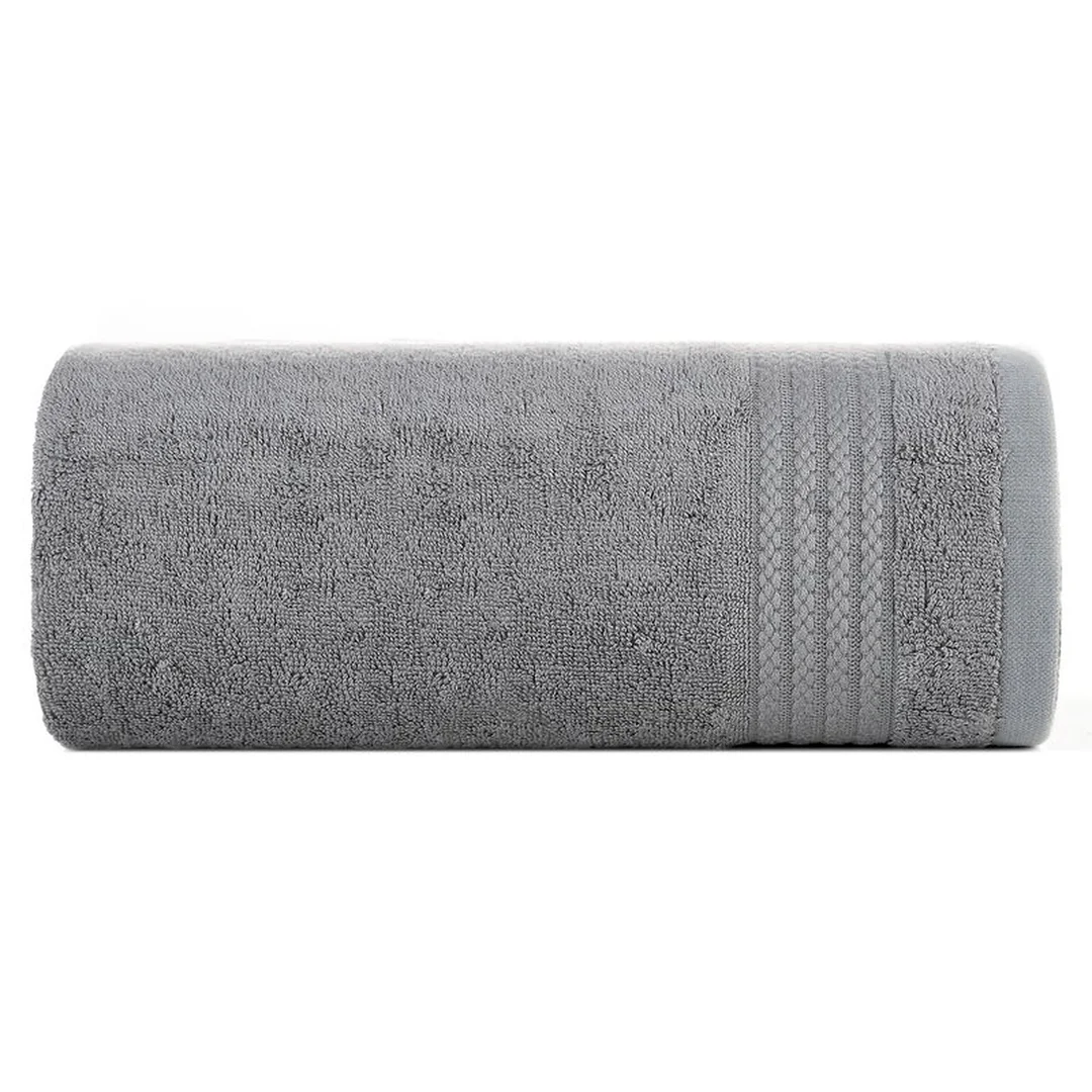 Ręcznik 30x50 Laris 04 stalowy 550g/m2 Eurofirany