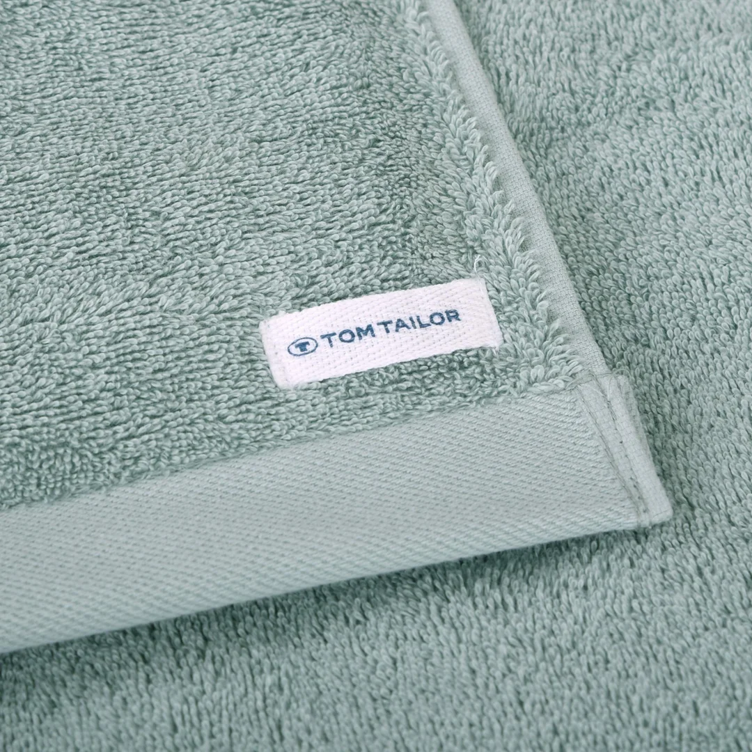 Ręcznik 50x100 Tom Tailor miętowy frotte 500 g/m2