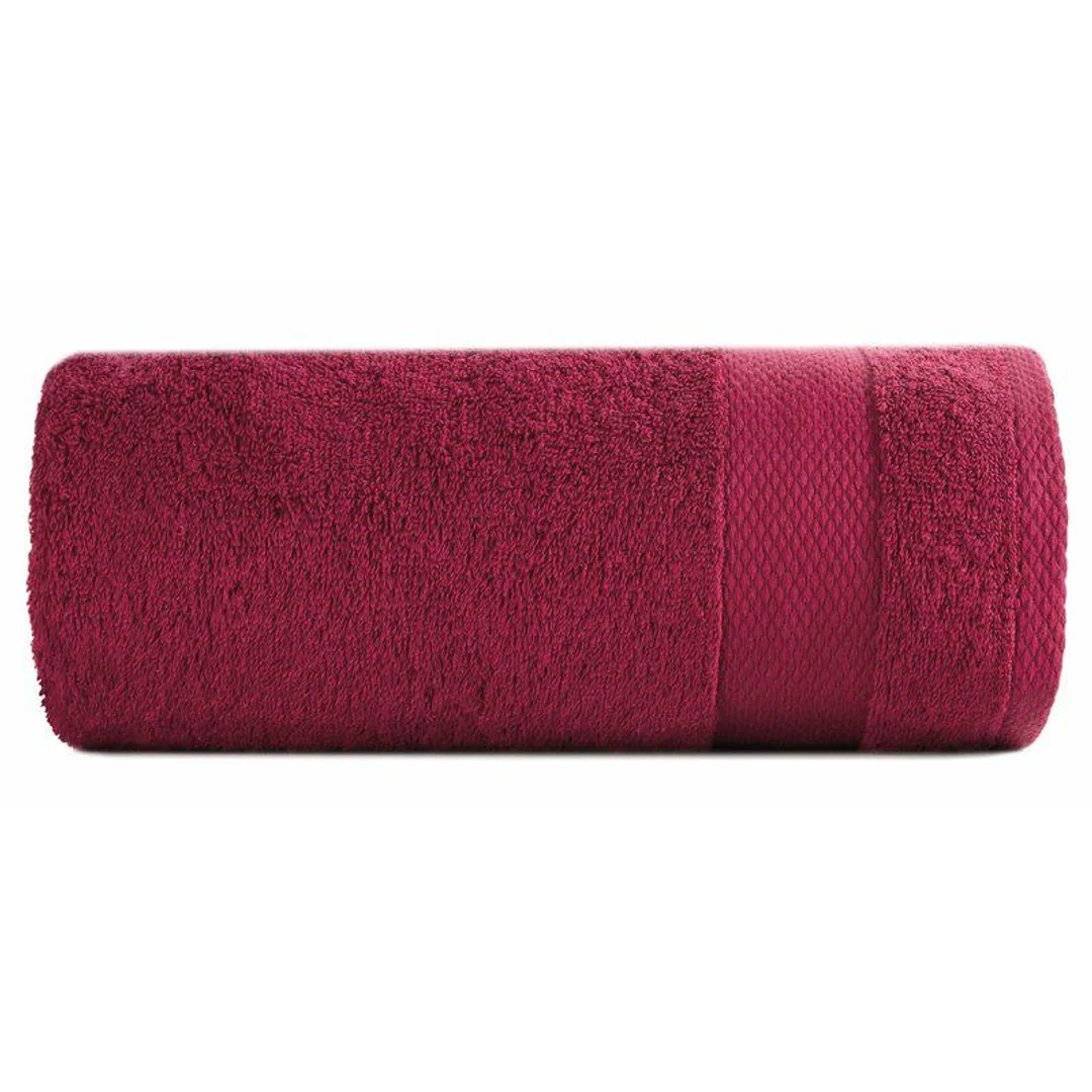 Ręcznik 50x90 Lorita amarantowy frotte 500g/m2 Eurofirany