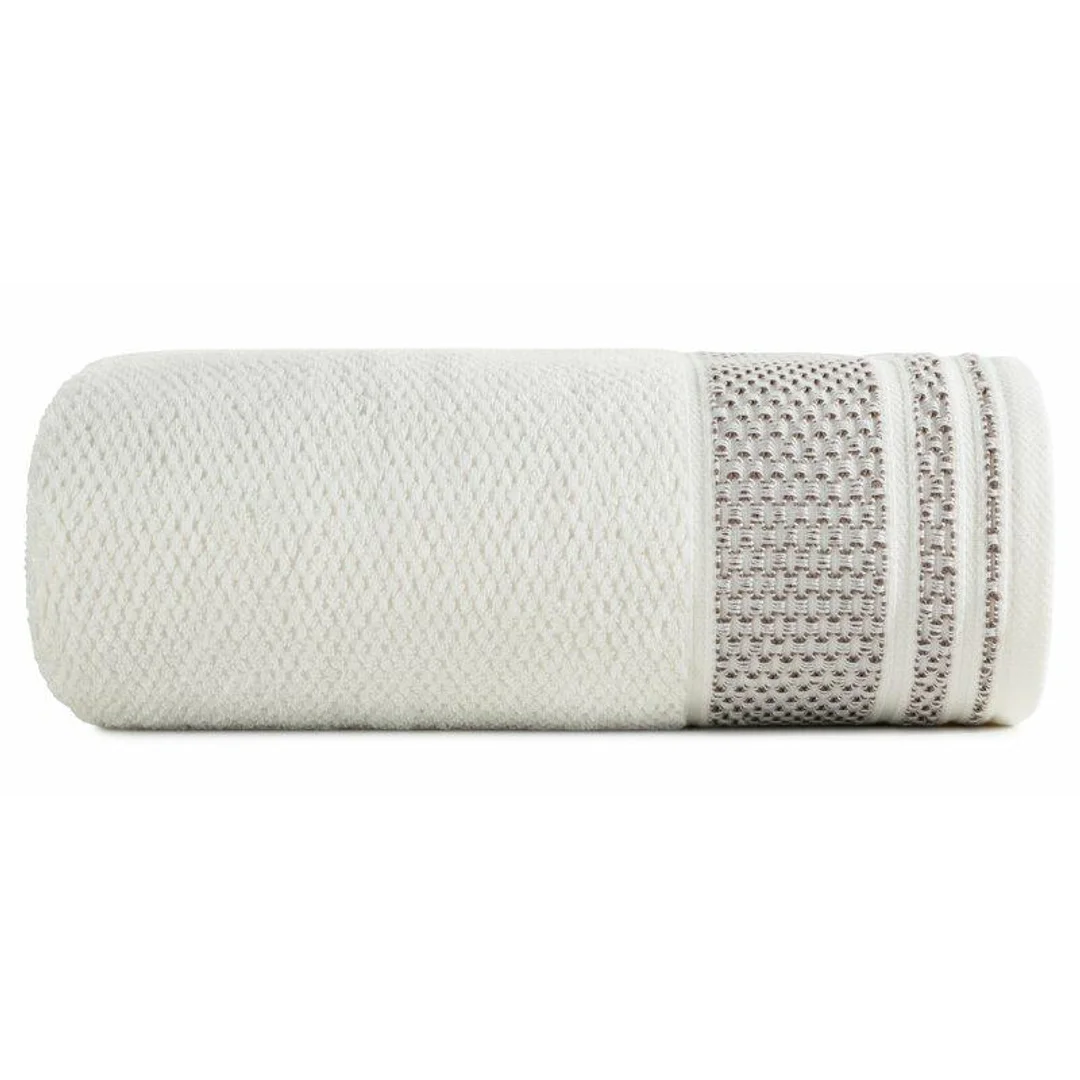 Ręcznik 50x90 Suzana kremowy frotte 500g/m2 Eurofirany