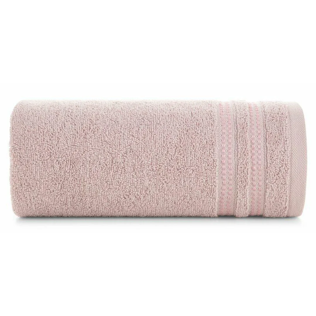 Ręcznik Ally 50x90 różowy pudrowy frotte 500 g/m2 Eurofirany