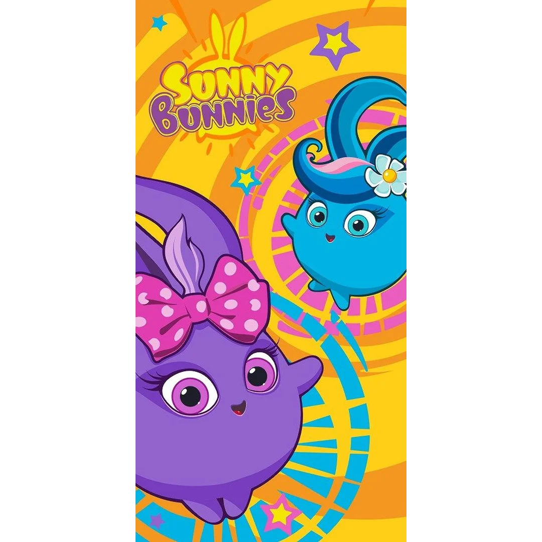 Ręcznik bawełniany 70x140 Sunny Bunnies lekcja sztuki - kompilacja dla dzieci 3891 Faro
