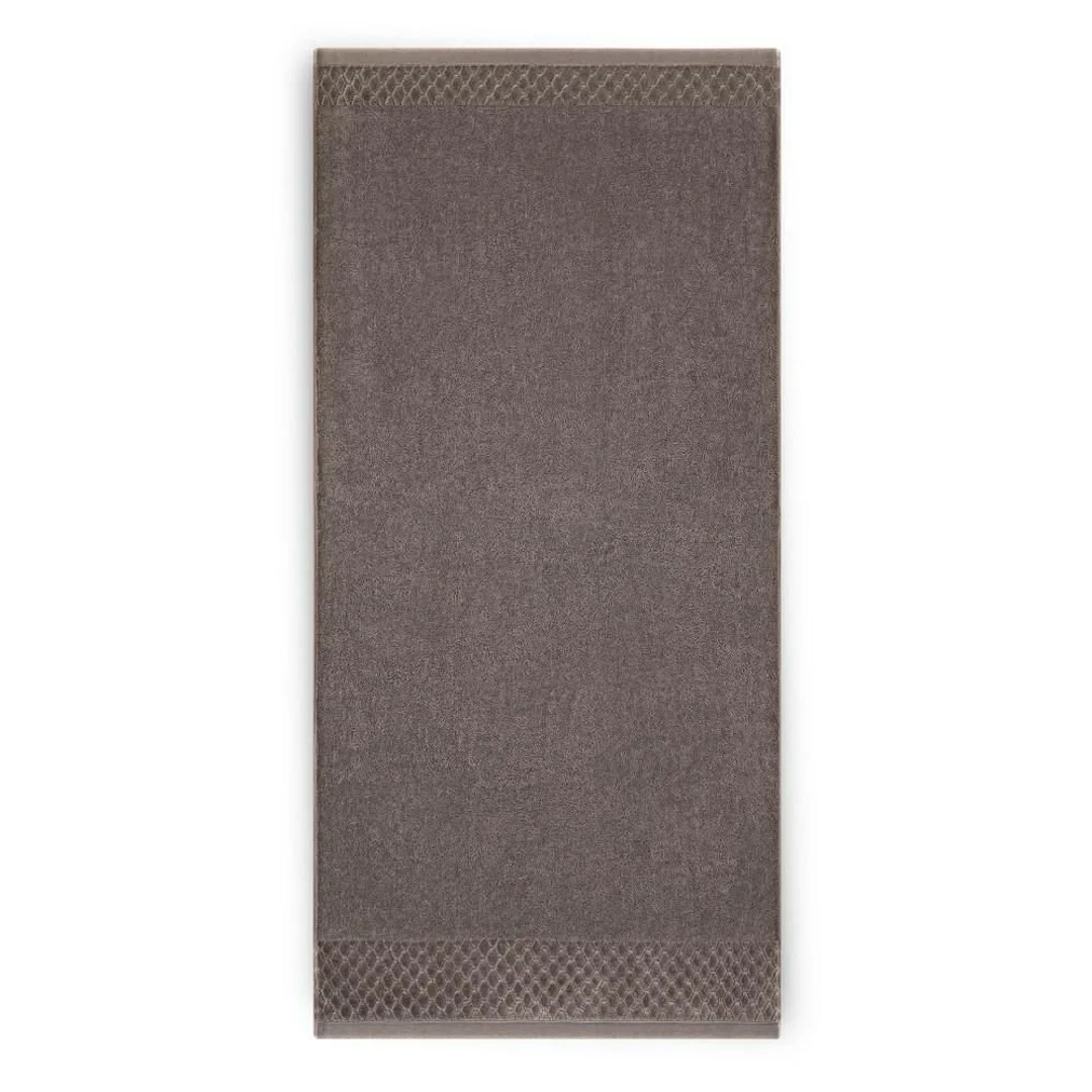 Ręcznik Carlo AG 50x100 brązowy taupe 8549/587 500g/m2