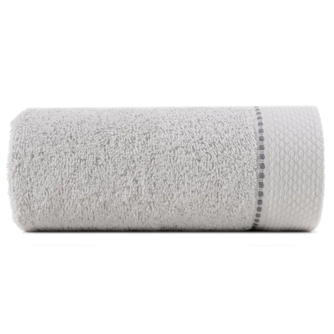 Ręcznik Daisy 30x50 srebrny frotte 500 g/m2 Eurofirany