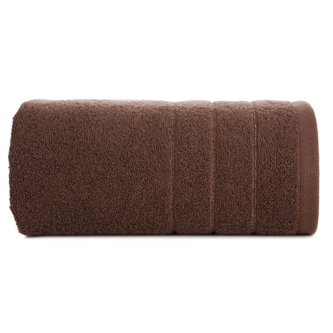 Ręcznik Dali 70x140 brązowy ciemny frotte 500g/m2 Eurofirany