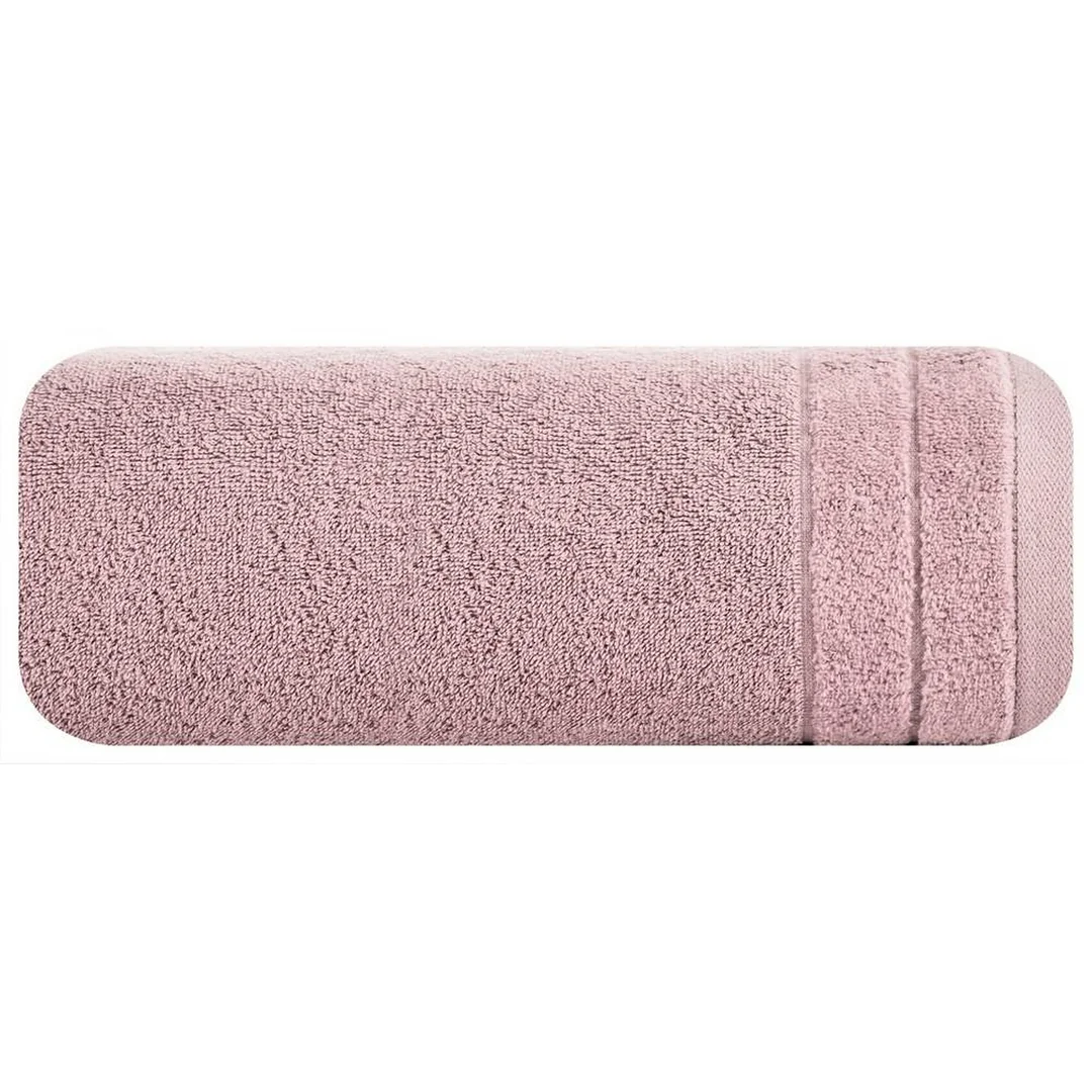 Ręcznik Damla 50x90 liliowy ciemny 500g/m2 Eurofirany